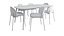 Mesa de comedor Kingston y silla Princeton
