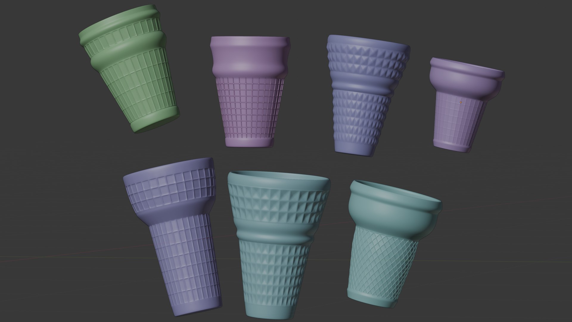 3D Ice Cream 3D Model Pack - TurboSquid 2443818
