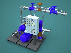 3d pump hidro model