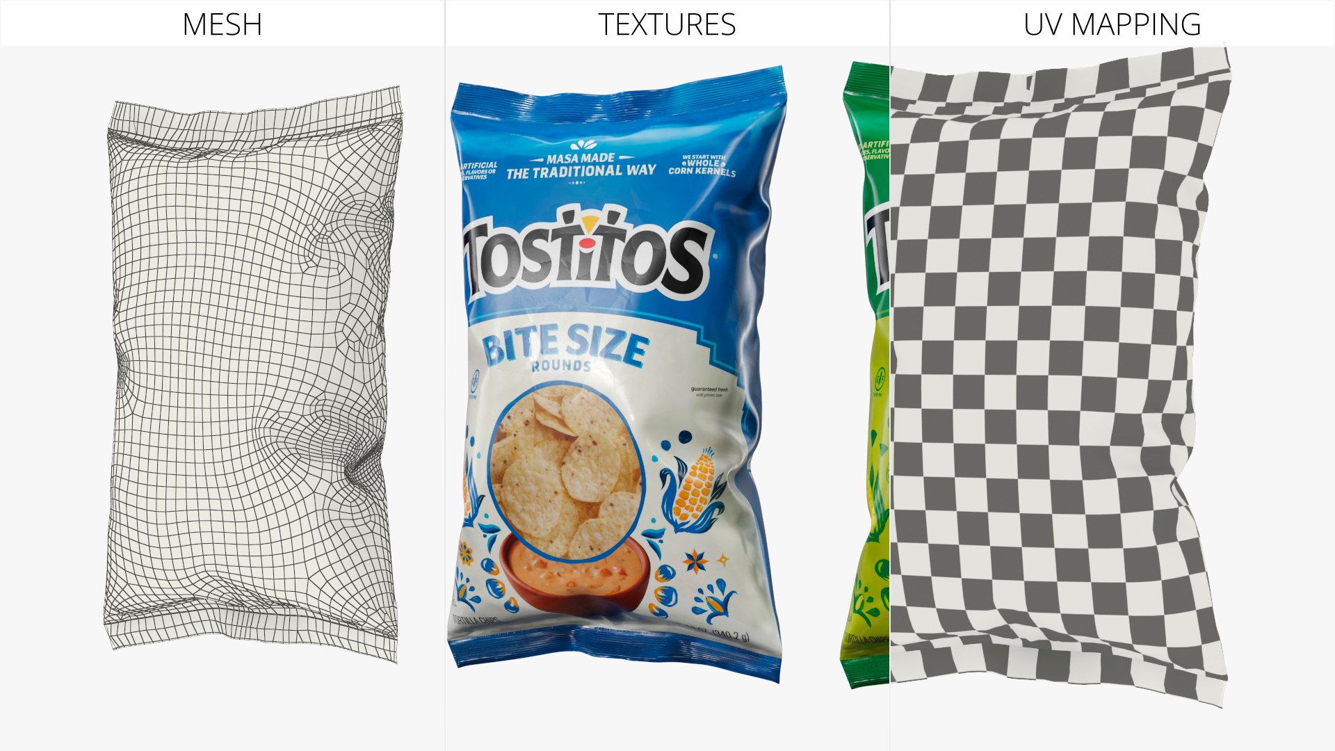 3D Tostitos Tortilla Chips Bag Set https://p.turbosquid.com/ts-thumb/Dd/iu4yW6/0D/tostitos_tortilla_chips_bag_set_009/jpg/1787169851/1920x1080/fit_q87/41a9e146a8ba47fdf801b98f25cb93973274e4b8/tostitos_tortilla_chips_bag_set_009.jpg