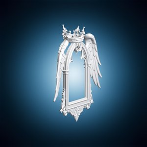 Seraphim Gothic Frame 3D Print Model