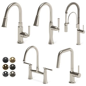 3D model BRIZO kitchen faucets