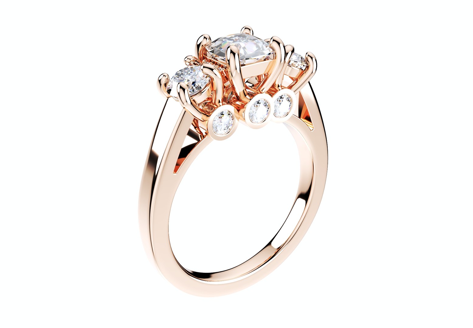 3D Cushion Side Round Diamonds Trilogy Ring Taper Shank-TCSRD-TP 3D Print Model model https://p.turbosquid.com/ts-thumb/Dd/k49ciL/pR/centercushionmixgoldtapershank8/jpg/1659531584/1920x1080/fit_q87/5f05a008008849742214eac591167c972611ebb4/centercushionmixgoldtapershank8.jpg