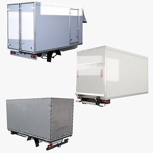 Van Body Structure Bundle 3D model