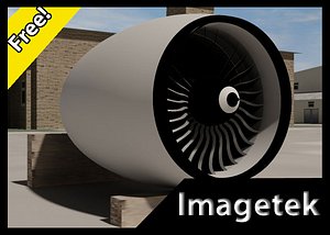 free 3ds model military civilian aircraft turbine jet