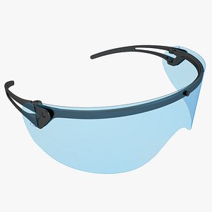 medical safety glasses 3d model