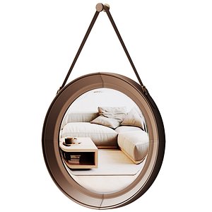 3D Anouk Round Wall Mirror model
