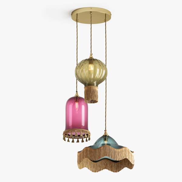 Rothschild Bickers Tassel Vintage Opulent klastry Model 3D