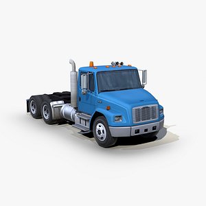 Freightliner FL70 1998 semi truck 3D model