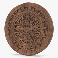 Maya Calendar Wood