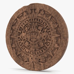 Maya Calendar Wood