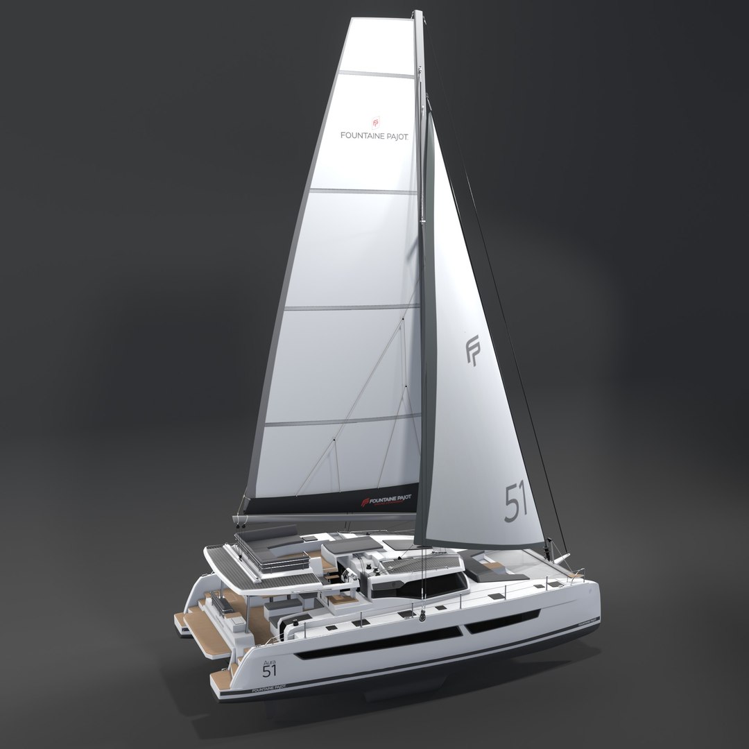 Fountaine Pajot Aura 51 3D Catamaran model https://p.turbosquid.com/ts-thumb/De/8WJ2dF/rE/fountainepajotaura51r5/jpg/1686808325/1920x1080/fit_q87/073d588bacf272dab783f26d40e86c0e75579636/fountainepajotaura51r5.jpg