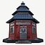 Pequeño templo budista