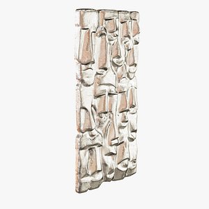 3D Modern Wall Art model