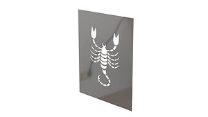 free 3ds mode wall picture scorpion