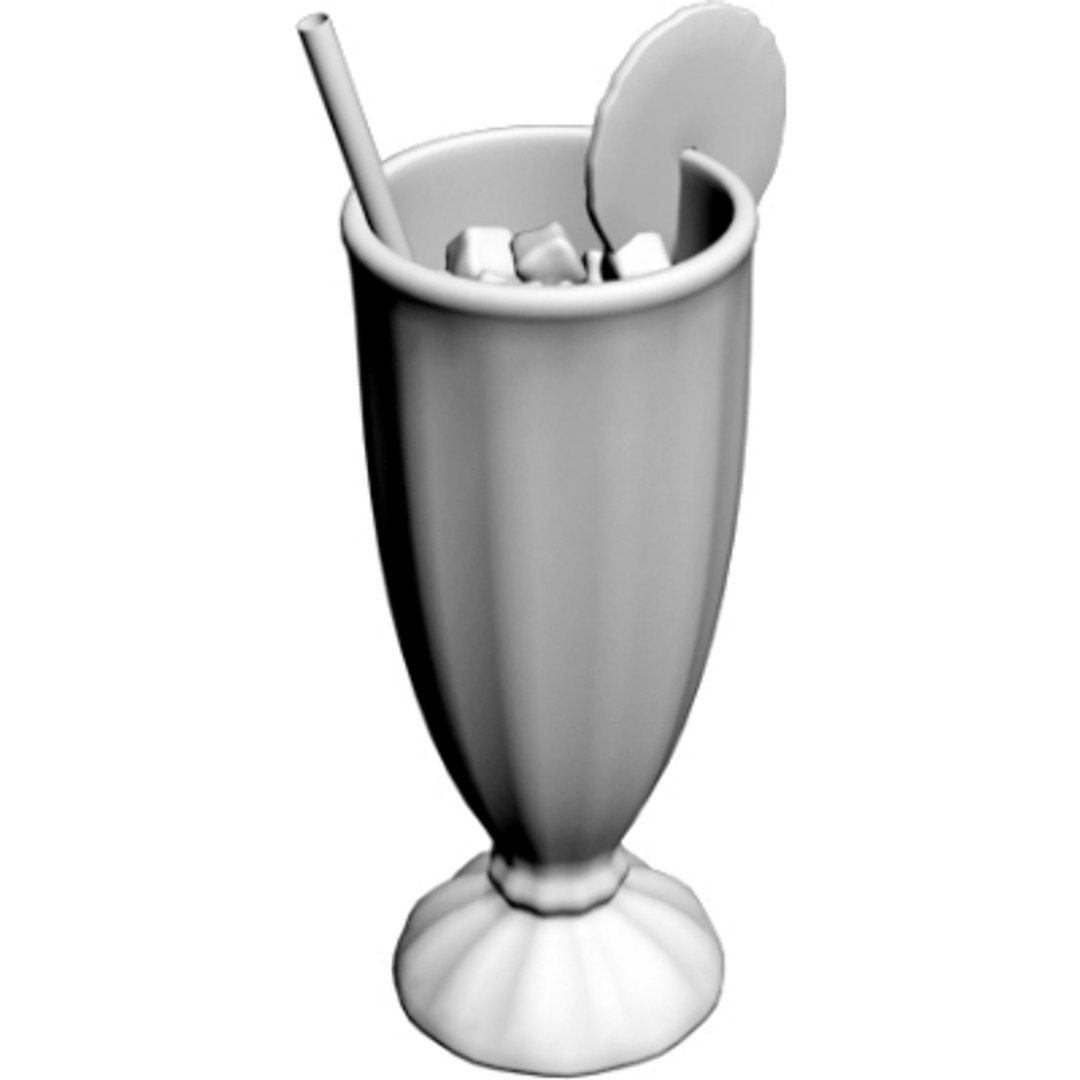 Iced Tea 3d Obj