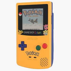 Nintendo Game Boy Color - Limited Pokemon Edition 3D