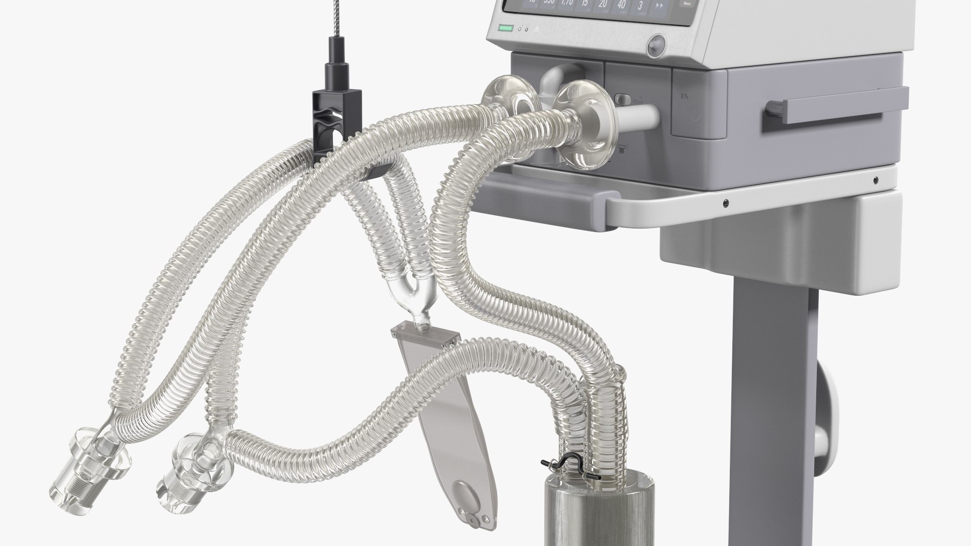 3D Medical Breathing Ventilator Model - TurboSquid 2180109
