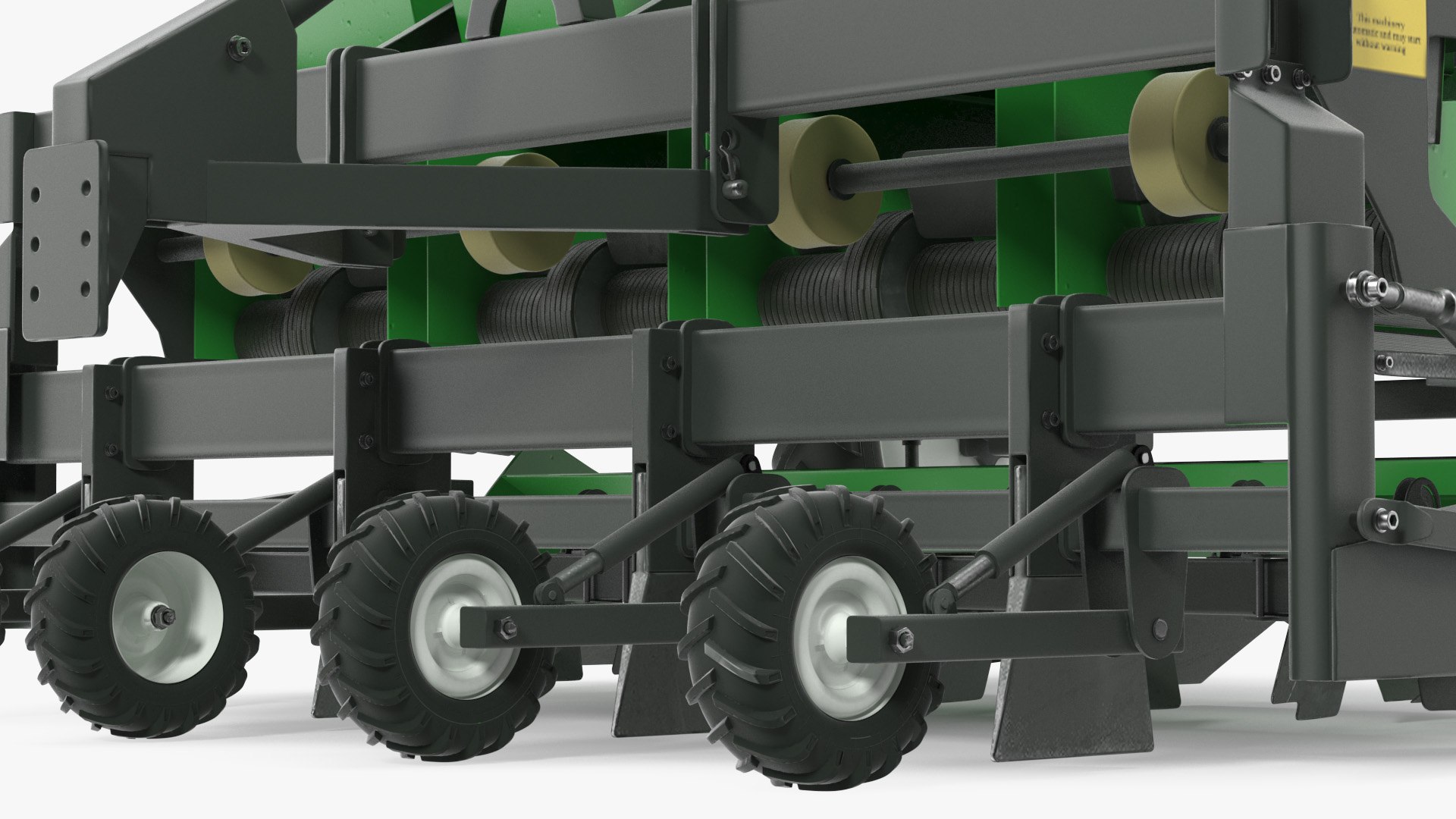 Miedema Structural 4000 Potato Planter Green Model - TurboSquid 1734848