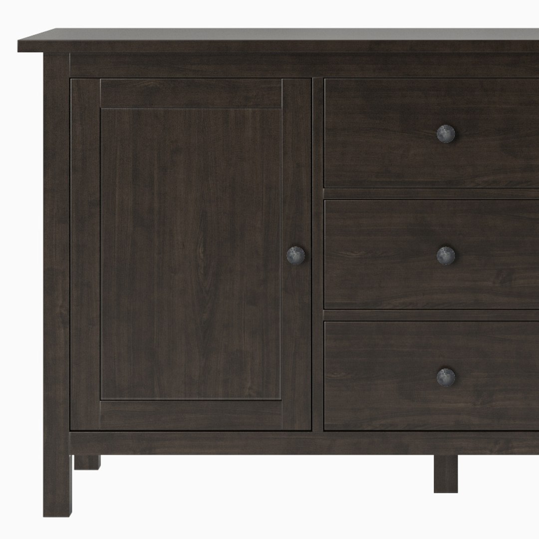 Ikea hemnes sideboard model TurboSquid 1595957