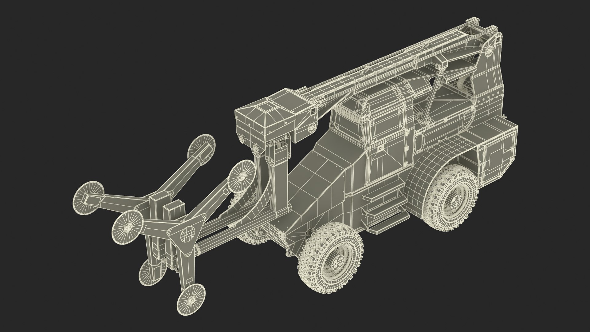 3D Tree Cutter Machine Rigged - TurboSquid 2390570