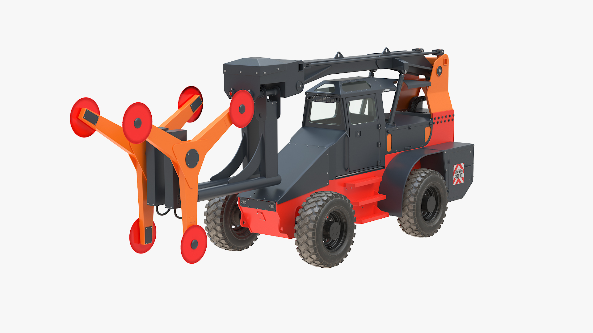 3D Tree Cutter Machine Rigged - TurboSquid 2390570