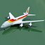 44 Airlines Textures 3D Airbus A380