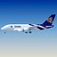 44 Airlines Textures 3D Airbus A380