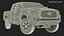 Toyota Tacoma TRD Off Road Czarny 2021 Rigged