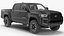 Toyota Tacoma TRD Off Road Czarny 2021 Rigged