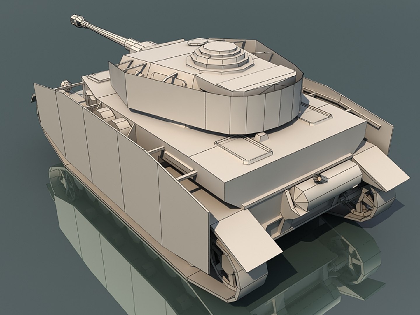 3d Model Of German J