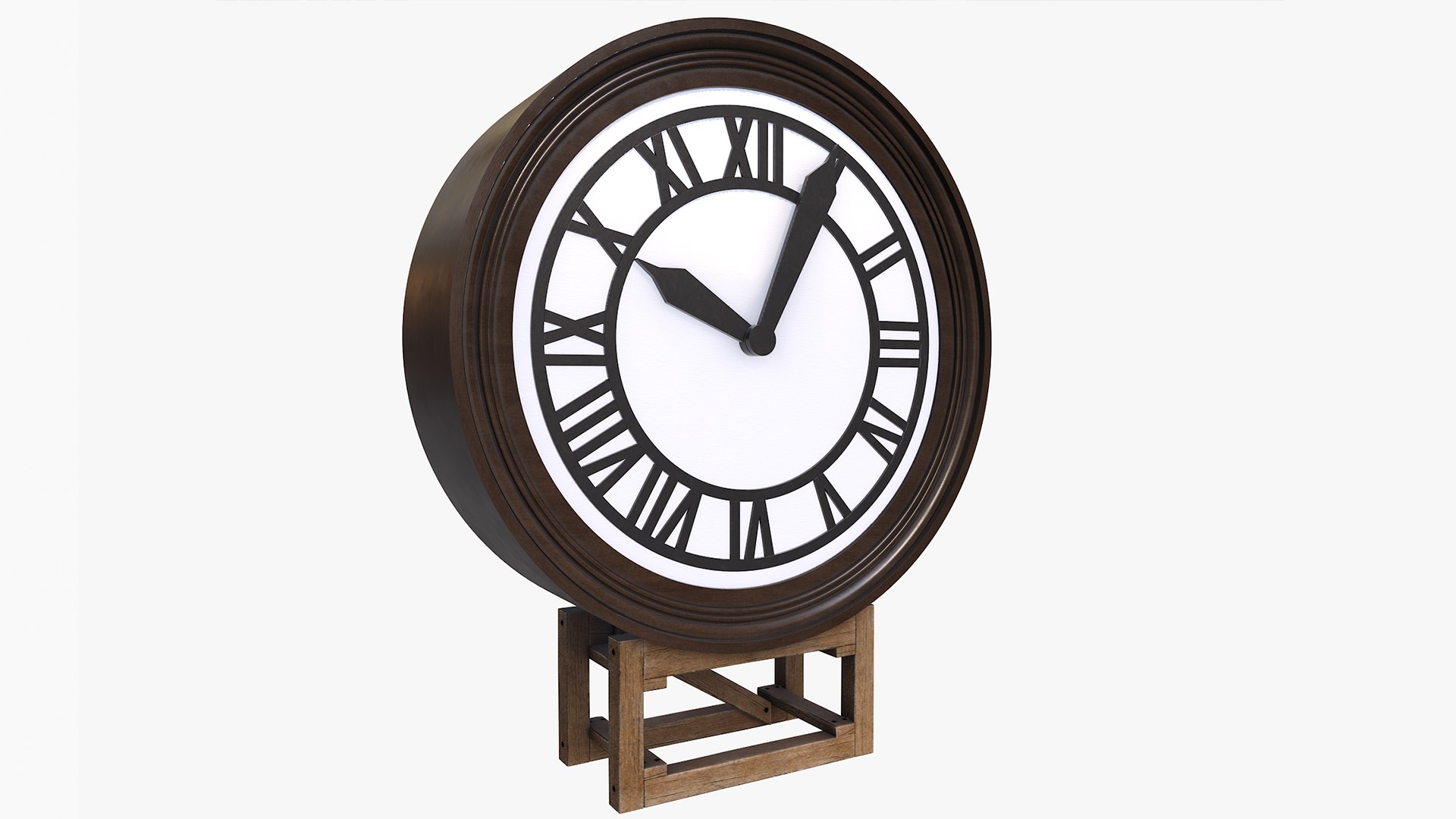 3D Back To The Future 3- Court CLOCK - TurboSquid 2180228