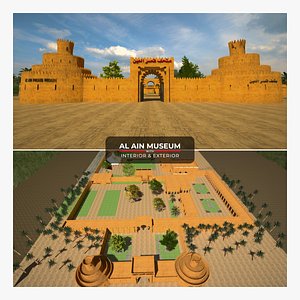 3D Al ain museum