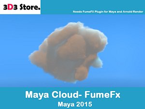 3d cloud fumefx model