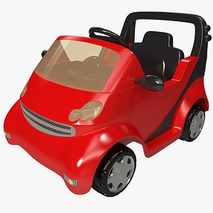 pedal car 3 3d c4d
