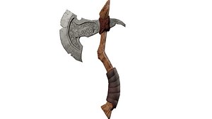 3D Axe Low-Poly