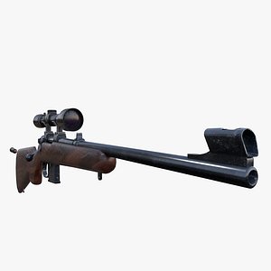 carbine cz 527 3D model