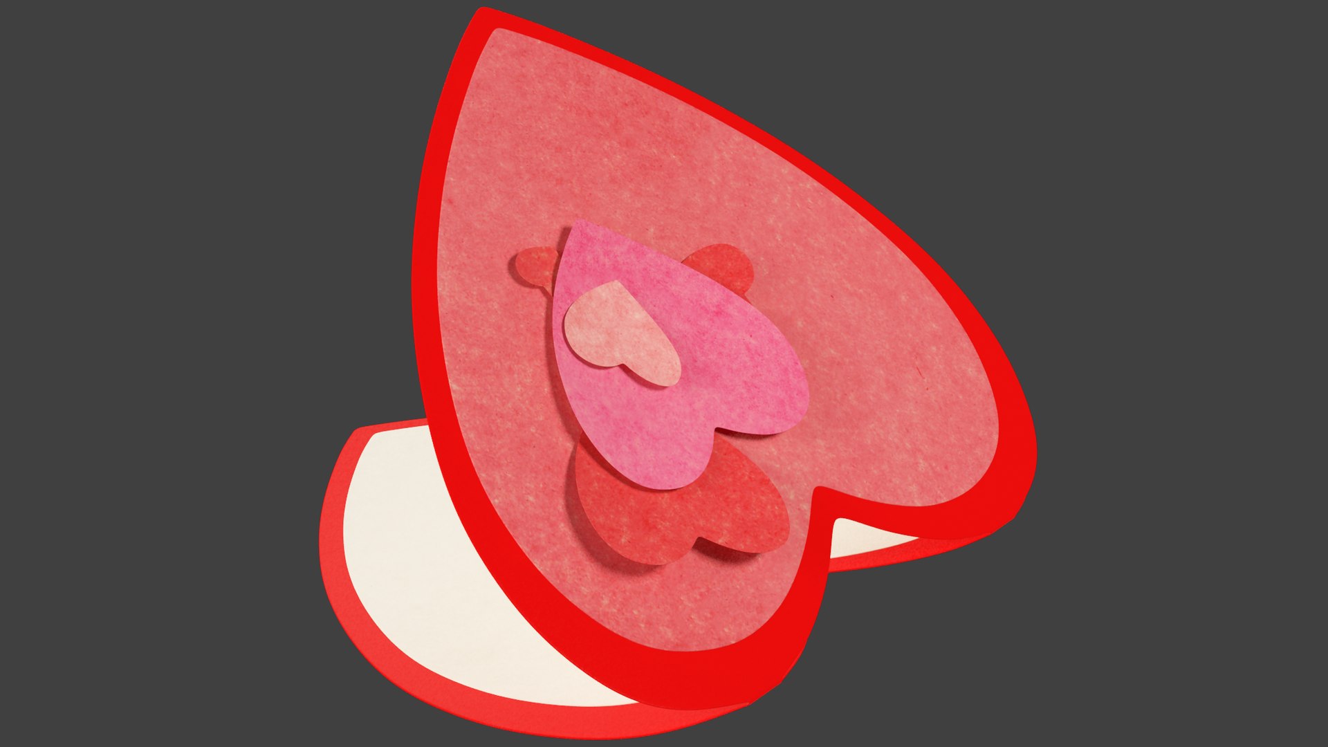 3D Valentine Card V1 - TurboSquid 1846025