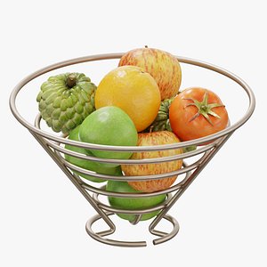 Spectrum Diversified Euro Fruit Bowl set 11 3D model