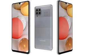 Samsung Galaxy A42 5G Prism Dot Gray Low Poly