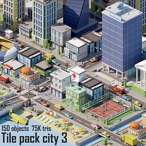 Tile pack city 3 Tile pack