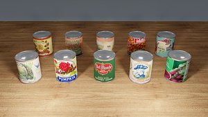 3D tin cans