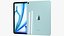 Apple iPad Air 11 2024 6th gen WiFi and Cellular with Pencils Blue 3D model