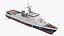 3D Russian Coast Guard Ship 22460 Okhotnik Rigged model