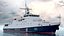 3D Russian Coast Guard Ship 22460 Okhotnik Rigged model