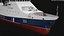 3D Russian Coast Guard Ship 22460 Okhotnik Rigged model