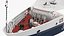 3D Russian Coast Guard Ship 22460 Okhotnik Rigged model
