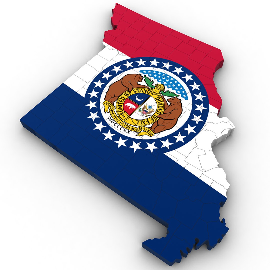 3D Model Political Missouri - TurboSquid 1302771