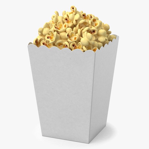 Popcorn glTF Models for Download | TurboSquid