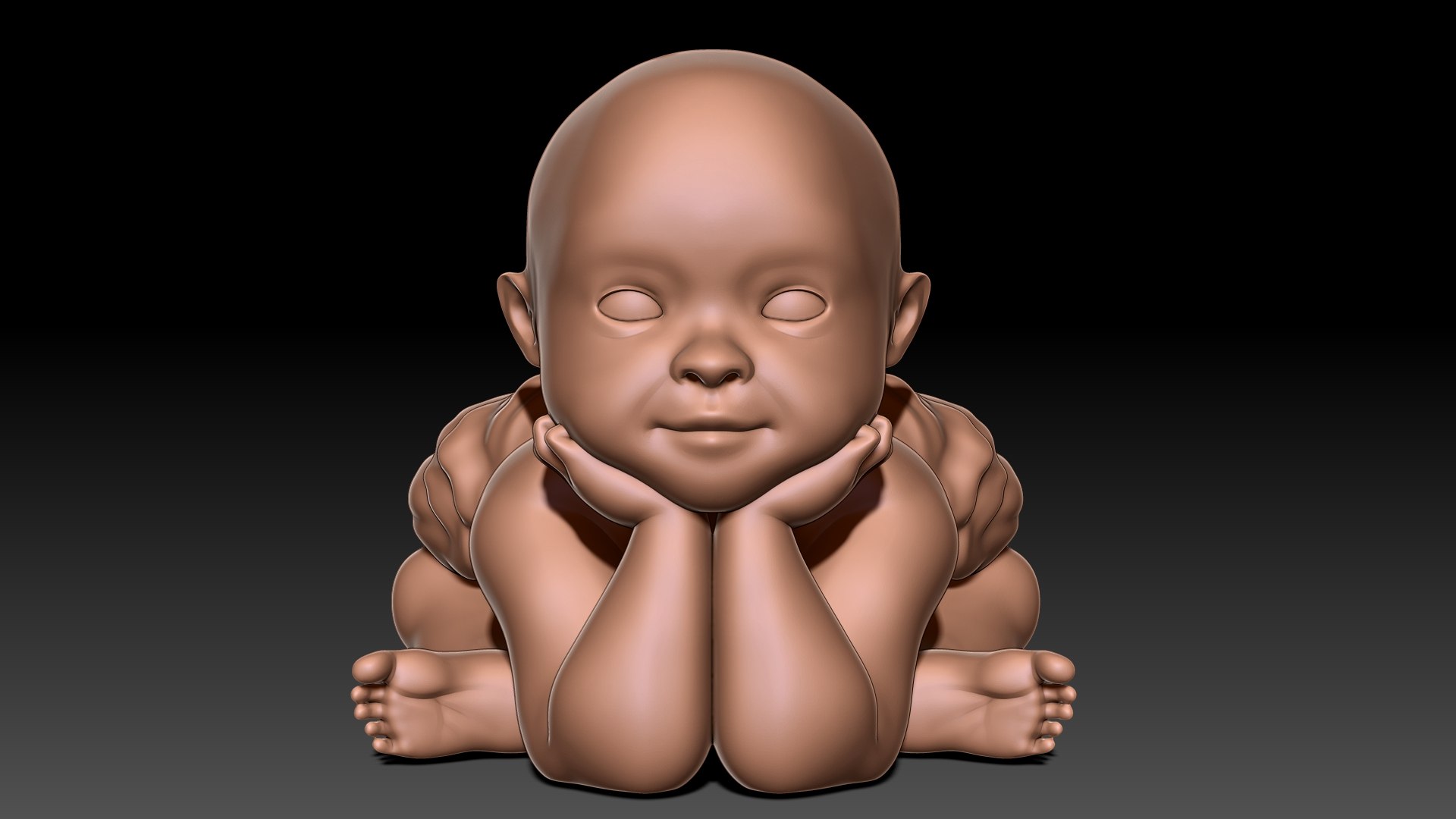 Angel Baby 3D Model - TurboSquid 1837375